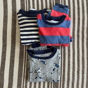 6 month boys pj set of 3